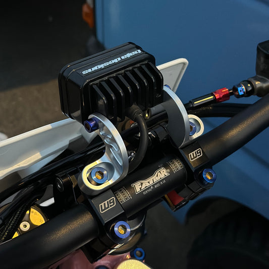 Ultra Bee / Dirtbike Handlebar Mount Titanium Bolts