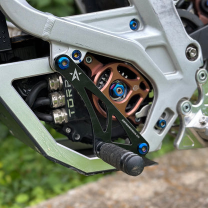 Surron Light Bee / Eride Pro Low-profile Titanium Shift Lock Bolts